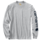 Carhartt Arbeitsshirt sleeve logo t-shirt Grau S