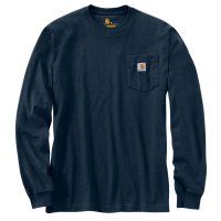 Carhartt Arbeitsshirt workwear pocket t-shirt l/s Navy S