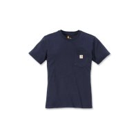 Carhartt Damen T-Shirt workwear pocket Navy XS