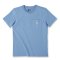 Carhartt Damen T-Shirt workwear pocket Hellblau XS