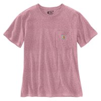 Carhartt Damen T-Shirt workwear pocket Rosa XS