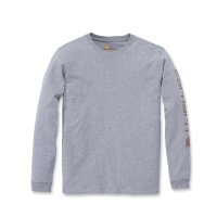 Carhartt Damen T-Shirt workwear logo Grau XS