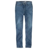 Carhartt Damen Jeans rugged flex Blau W2