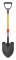 CAT Schaufel J-Serie: D-Griff, rundes Blatt