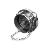 storz - b blind coupling 3" with chain