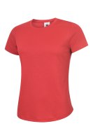 Damen Ultra atmungsaktives T-Shirt 140 g/m² 100 %...