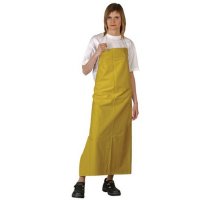 pvc - rubber apron yellow 90 x120 cm