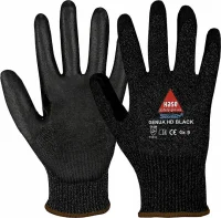 Hase Schnittschutzhandschuhe "Genua HD Black"