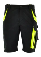 Sara Workwear Arbeitsshorts "NEOFLEX" 260 g/m² 58% Baumwolle mit Reflexstreifen