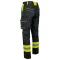 Classic-vis moderne Warnschutz-Arbeitshose 270 g/m²