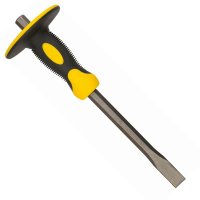 300mm flat chisel, made of CrV, 16mm diameter with hand...