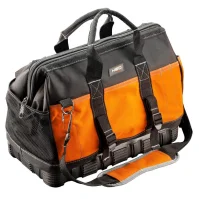 Profi Werkzeugtasche mit Schultergurt mit 23 Taschen