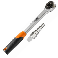 Professional step wrench set with ratchet made of CrV steel