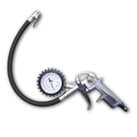 Tire Inflator Gun 0-12 bar Air Pressure Gauge Tire Inflator