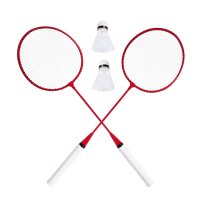 DONNAY Badmintonset 2 Schläger mit Netz Koffer