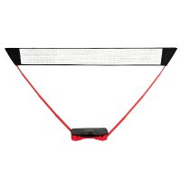 DONNAY Badmintonset 2 Schläger mit Netz Koffer