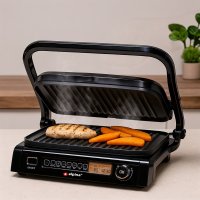 ALPINA Kontaktgrill 2100W – Optigrill mit 180...