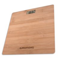 GRUNDIG Digitale Bambus-Körperwaage