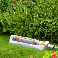WhiteLine Viereckregner, Sprinkler, Rasensprenger, Bewässerung 375 qm