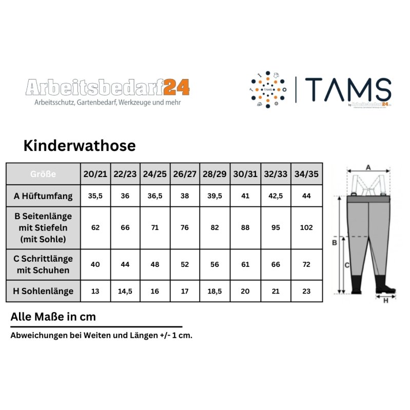 Kinderwathose Ocean europäische Top-Qualität Wathose Kinder Matschhose Watthose Kinderwathose Ocean europäische Top-Qualität Wathose Kinder Matschhose Watthose