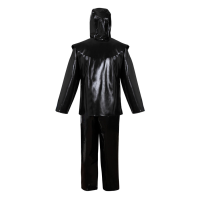 3-piece chemical protective suit against acids, alkalis and bases