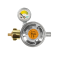1/4" external thread gas pressure regulator 50 mbar with safety valve and...
