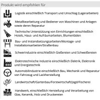 Arbeitslatzhose rot (BISTER)