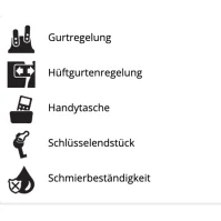 Arbeitslatzhose rot (BISTER)