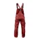 Arbeitslatzhose rot (BISTER)