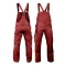 Arbeitslatzhose rot (BISTER)