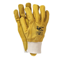 Goatskin work gloves size 10