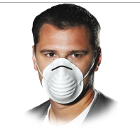 50 pcs. white disposable masks