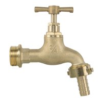 Messing Wasserhahn mit Schlauchanschluss