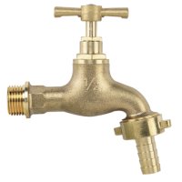 Messing Wasserhahn mit Schlauchanschluss