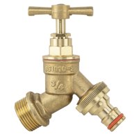 Messing Wasserhahn mit Schnellkupplung Anschluss