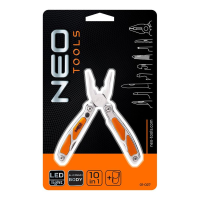 mutitool in verpackung neo tools silber orange