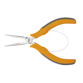 Flat nose pliers with nylon spring 130 mm