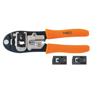 Neo crimping pliers for network 4p, 6p, 8p, 25 years warranty