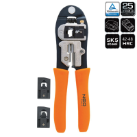 Neo crimping pliers for network 4p, 6p, 8p, 25 years warranty