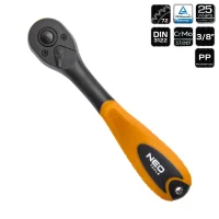 Profi Umschaltknarre 3/8", 72 Zahn 25 Jahre Garantie