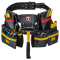 Professional tool belt with 21 pockets