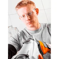 Schutzbrille aus Polycarbonat kratzfest