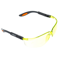 Safety goggles en166 scratch resistant, yellow
