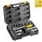 Ratschenkasten-Set 21 tlg. 1/2"