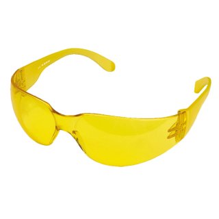 Gelbe Schutzbrille kratzfest