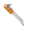 9 pcs. professional hexagon wrench magnetic with ball head