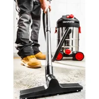 Nass- und Trockensauger, Industriesauger 1500 W, Edelstahltank 30 l