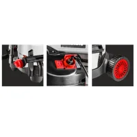 Nass- und Trockensauger, Industriesauger 1500 W, Edelstahltank 30 l