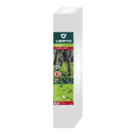 9 tlg. Verto Rasentrimmer 1.4kW Benzin, 255/460 mm
