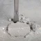 flachmeißel meißelt in beton